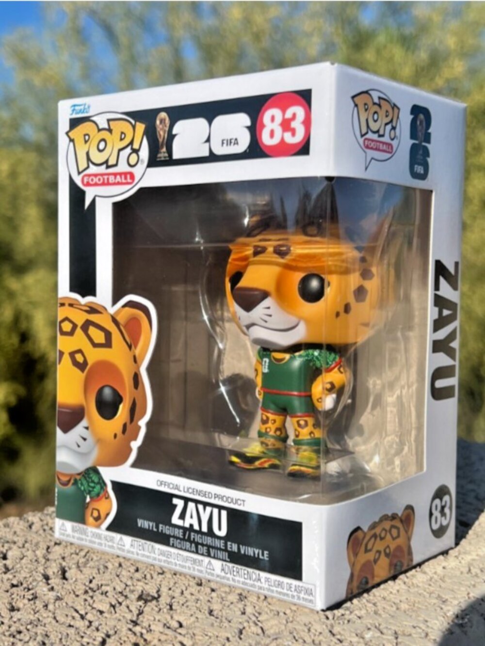 Authentic Funko Pop FIFA Mascots - Zayu - Mexico #83- BRAND NEW!